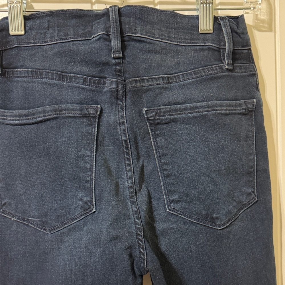 Frame Ali High Rise Cigarette Indigo Jeans - Picture 4 of 5
